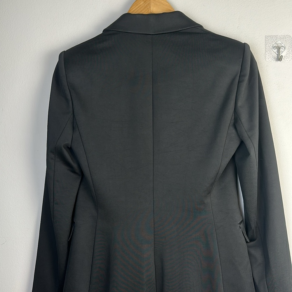 Alice + Olivia Classics Black Single Button Blazer Pockets Lined Size 4 Business - Picture 11 of 16